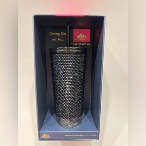 Hydrapeak black rhinestone water bottle, coffee cup - Limited edition (Stanley)